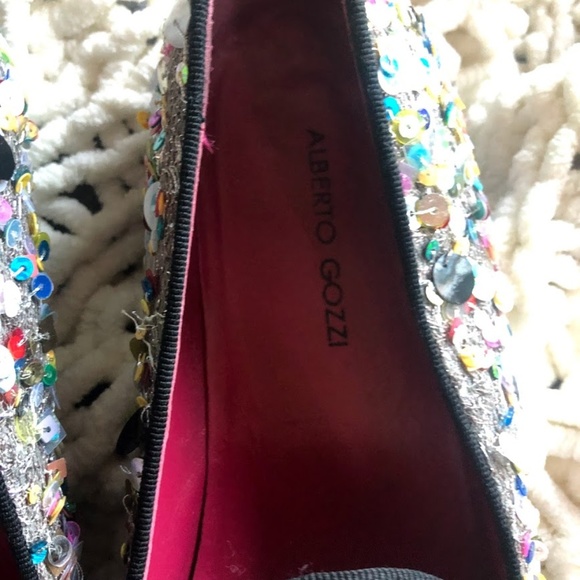 Anthro Los Angeles sequin slip-on loafer - Picture 5 of 8